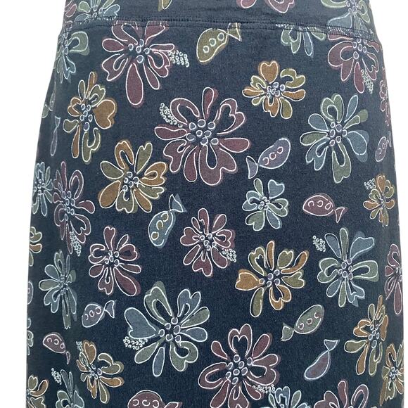 Vintage Y2K 90's Fresh Produce Hippie Boho Floral Skirt - Picture 4 of 11